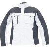 Pracovní oděv Australian Line Pánská pracovní bunda ALLYN bílá/šedá