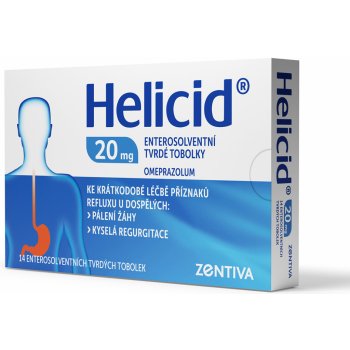 HELICID POR 20MG CPS ETD 14 I