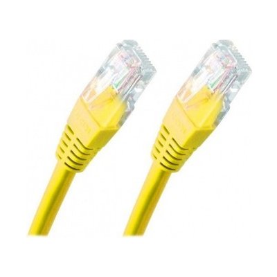 XtendLan PK_5UTP0025yellow patch, UTP Cat 5e, 0,25m, žlutý – Zboží Mobilmania