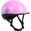 Jezdecká helma QHP Helma bezpečnostní Junior Joy pink