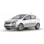 Ochranné boční lišty na dveře, Opel Corsa D, 2006-2014, 5 dveř.