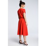 BeWear šaty b067 red – Zboží Dáma