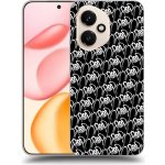 Picasee silikonový černý obal pro Honor 400 5G - Separ - White On Black 2 – Sleviste.cz