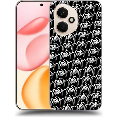 Picasee silikonový černý obal pro Honor 400 5G - Separ - White On Black 2 – Sleviste.cz