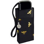 Fulton L501 golden bees deštník dámský skládací černý – Zboží Dáma