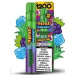 Kurwa Rocket Purple Grape Aloe Ice 20 mg 1 200 potahů – Zboží Mobilmania