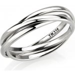 Mabell Dámský prsten z chirurgické oceli MARIOLI CZ221TK3743 5C45 – Sleviste.cz