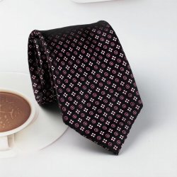 Hedvábná kravata barevná