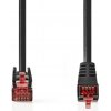 síťový kabel Nedis CCGP85227BK50 SF/UTP CAT6, zástrčka RJ45 - zástrčka RJ45 úhlová, 5m, černý
