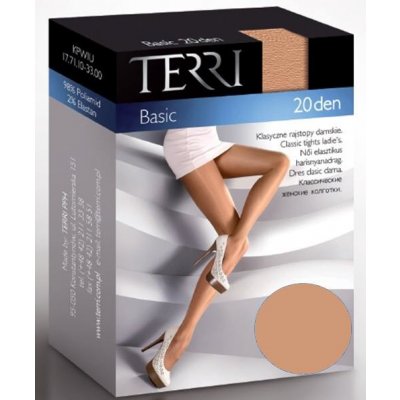 Terri BASIC 20 DEN standardní punčochové kalhoty NATURAL TĚLOVÁ SVĚTLEJŠÍ – Hledejceny.cz