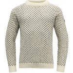 Devold Nordsjø Wool Sweater klasický vlněný svetr offwhite – Sleviste.cz
