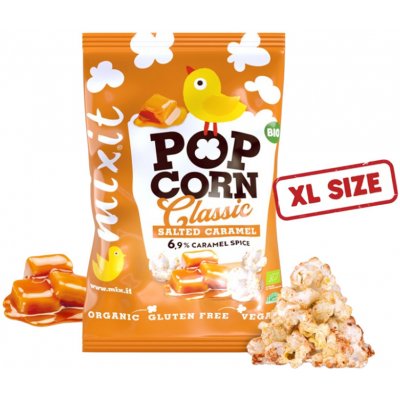 Mixit Velký BIO popcorn Slaný karamel 75 g – Zboží Dáma Mixit Velký BIO popcorn Slaný karamel 75 g – Zboží Dáma