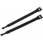 Stahovací páska na suchý zip délka 15; 20 cm, malé, 1 (20 cm) černá – Hledejceny.cz