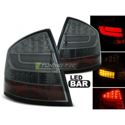 Škoda Octavia 2 Sedan 2004-12 zadní lampy smoke LED BAR – Hledejceny.cz