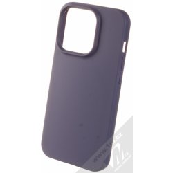 Pouzdro 1Mcz Matt TPU ochranné silikonové Apple iPhone 14 Pro tmavě modré