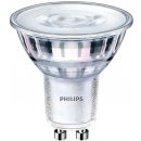 Philips LED žárovka GU10 CP 4W 50W teplá bílá 3000K stmívatelná, reflektor 36°