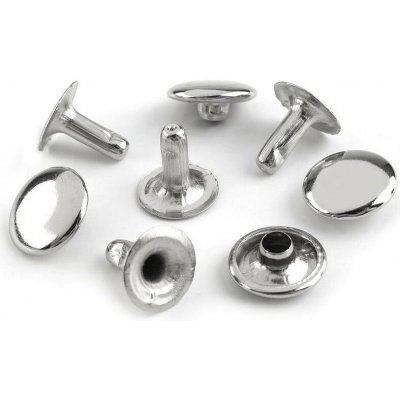 Duté nýty Ø10 mm - nikl (100 pár) – Zboží Dáma Duté nýty Ø10 mm - nikl (100 pár) – Zboží Dáma