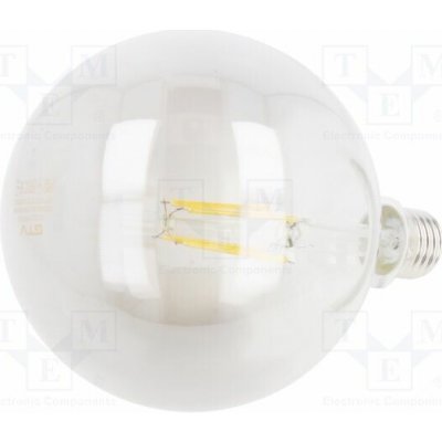 GTV Poland LD-G125FPE8-30 Žárovka LED šedá E27 230VAC 8W 360° 2700K – Hledejceny.cz