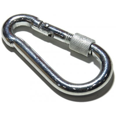 Karabina hasičská s pojistkou DIN 5299D, 60x6,0mm, Zn | Zboží Auto