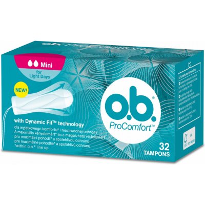 o.b. ProComfort Light Days 32 ks – Zboží Mobilmania