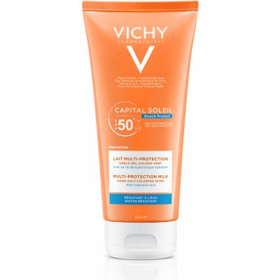 Vichy Capital Soleil mléko Beach SPF50+ 200 ml – Zboží Mobilmania