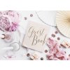 Svatební kniha hostů Kniha hostů - pudrově růžová