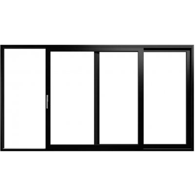 DOMO-OKNA Hliníkový HS portál Aluprof HS77 antracit 250 x 200 cm – Sleviste.cz