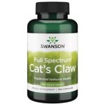 Swanson Cat's Claw Kočičí Dráp 500 mg 100 kapslí – Hledejceny.cz