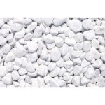 Mramorové okrasné oblázky carrarská bílá 25-40 mm 25 kg PE pytel – Hledejceny.cz