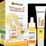 GARNIER Vitamin C Serum + Daily Uv Fluid Duopack 70 ml – Sleviste.cz