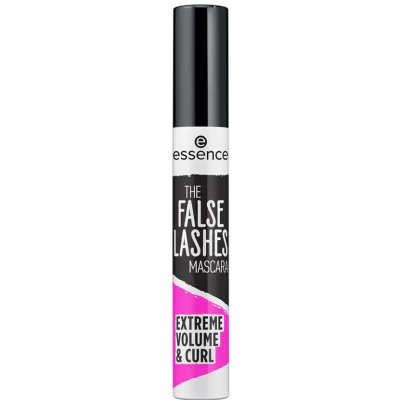 Essence The False Lashes Extreme Volume & Curl řasenka pro efekt umělých řas Black 10 ml – Zboží Dáma