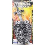 Lamps meč plastový 46 cm se štítem – Hledejceny.cz