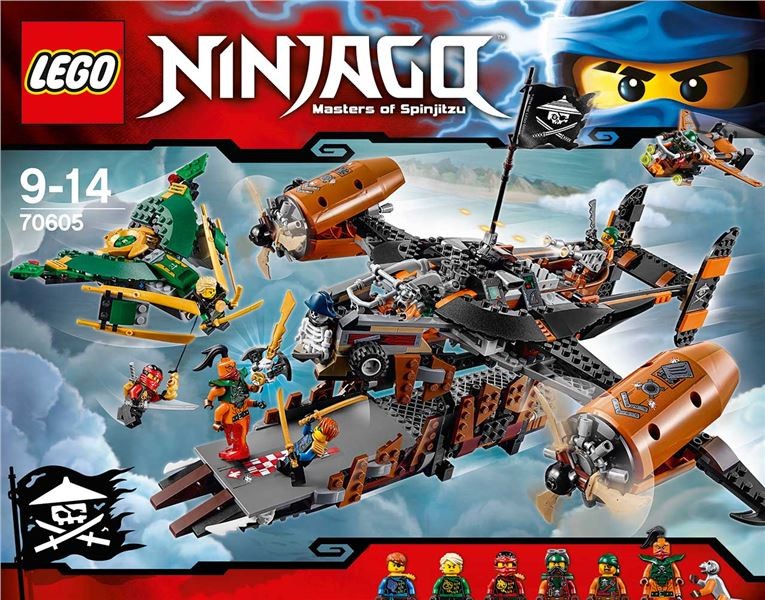 LEGO® NINJAGO® 70605 Smolná tvrz od 3 450 Kč - Heureka.cz