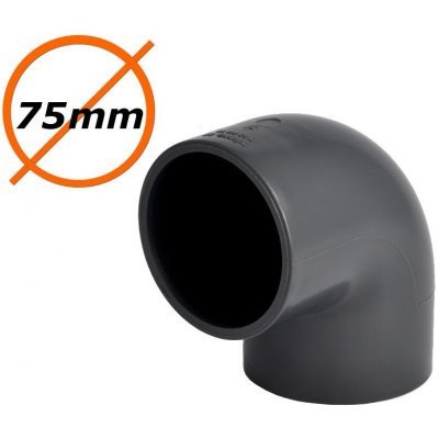 PVC koleno 90°-75mm – Zboží Mobilmania