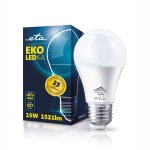 Eta Eko LEDka klasik 15W E27 Teplá bílá A60-PR-1521-16A – Hledejceny.cz