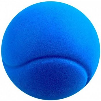 Molitanový softový míček 70 mm s prolisem Červená