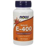 NOW Foods Vitamin E-400 400 IU 100 softgel kapslí – Hledejceny.cz
