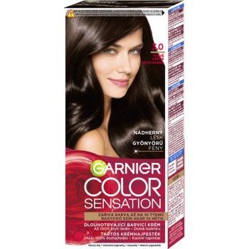 Garnier Color Sensation 3,0 tmavě hnědá