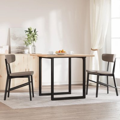 Omaxi 282575 Nohy k jídelnímu stolu O rám 60 x 60 x 73 cm ocel – Hledejceny.cz