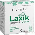 CAREFY Laxík mikroklystýr pro děti 2 x 3 g – Sleviste.cz