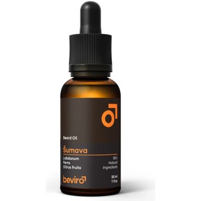 BEVIRO Vyživující olej na vousy s vůní Šumavy 30 ml – Zboží Dáma