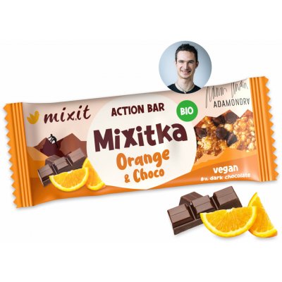 MIXIT Mixitka Adama Ondry pomeranč a čokoláda BIO 34 g – Sleviste.cz