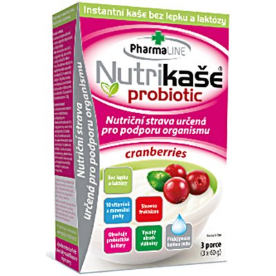 Mogador Nutrikaše probiotic brusinková 3 x 60 g