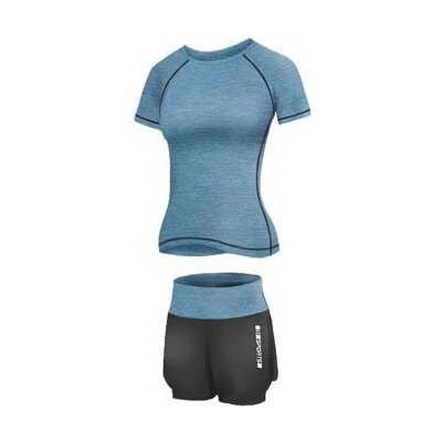 Merco Runner Short 2W fitness set lake – Zboží Mobilmania