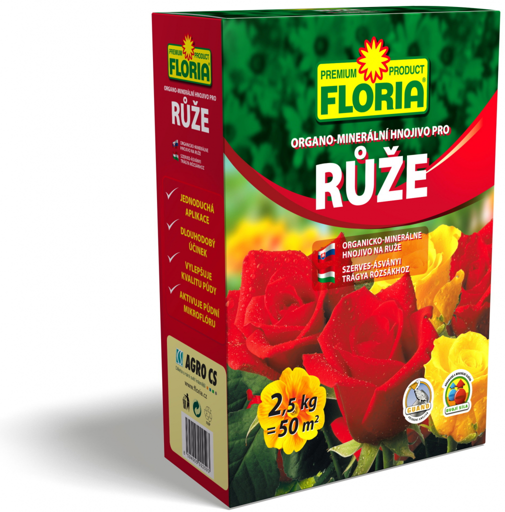 Agro Floria OM pro růže 2,5 kg