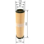 Vzduchový filtr BOSCH 1 457 433 333 – Hledejceny.cz