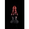 Dilda Twisted Beast Uriens Demon's Blood Small, prémiové silikonové dildo 17 x 3,3–7,3 cm