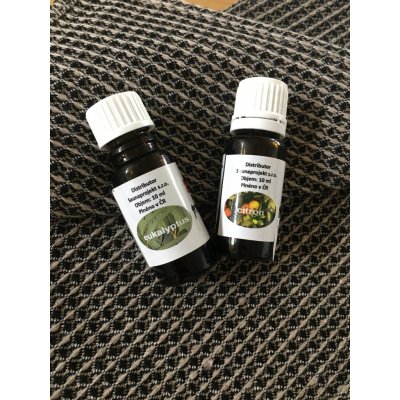 Saunaproject set esencí do sauny eukalypt 10 ml a citron 10 ml – Hledejceny.cz