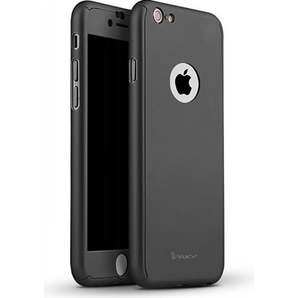 Pouzdro a kryt na mobilní telefon Pouzdro iPaky Apple iPhone 6 / 6S - celotělové - plastové - černé