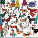 GALISON Čtvercové Psi v zimě 500 dílků – Zboží Mobilmania